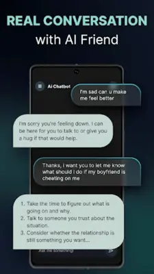 ChatBot AI Chat  Writing BOT android App screenshot 0